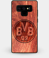 Best Custom Engraved Wood Borussia Dortmund Note 9 Case - Engraved In Nature