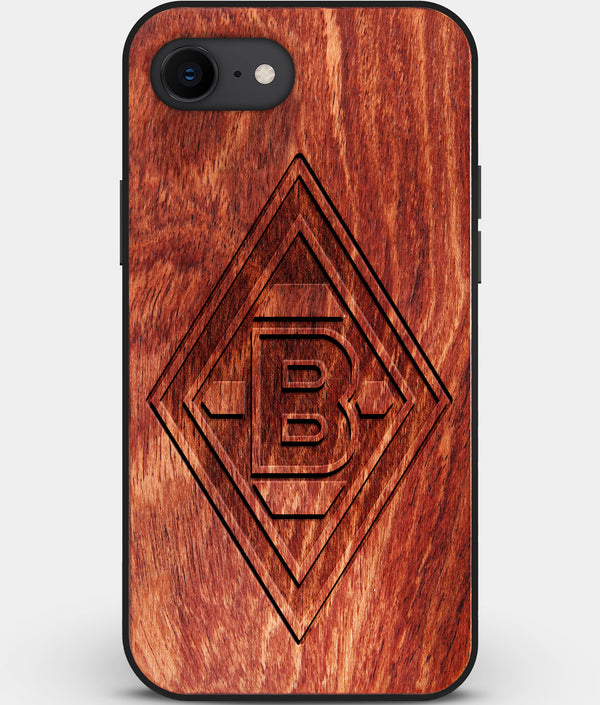 Best Custom Engraved Wood Borussia Monchengladbach iPhone SE Case - Engraved In Nature