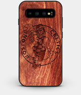Best Custom Engraved Wood Boston Celtics Galaxy S10 Case - Engraved In Nature
