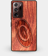 Best Custom Engraved Wood Carolina Hurricanes Note 20 Ultra Case - Engraved In Nature