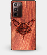 Best Custom Engraved Wood Charlotte Hornets Note 20 Case - Engraved In Nature