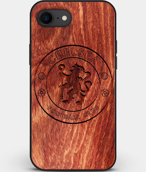 Best Custom Engraved Wood Chelsea F.C. iPhone SE Case - Engraved In Nature