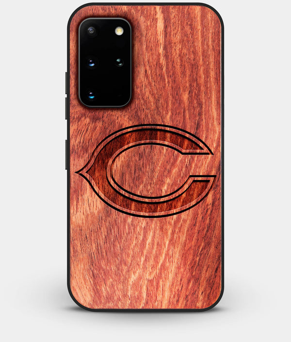 Best Custom Engraved Wood Chicago Bears Galaxy S20 Plus Case - Engraved In Nature