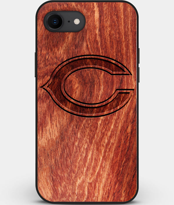 Best Custom Engraved Wood Chicago Bears iPhone SE Case - Engraved In Nature