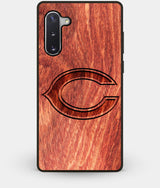 Best Custom Engraved Wood Chicago Bears Note 10 Case - Engraved In Nature