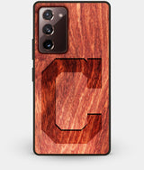 Best Custom Engraved Wood Cleveland Indians Note 20 Case - Engraved In Nature