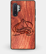 Best Custom Engraved Wood Colorado Avalanche Note 10 Plus Case - Engraved In Nature