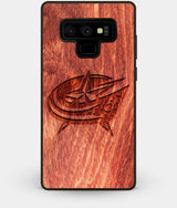 Best Custom Engraved Wood Columbus Blue Jackets Note 9 Case - Engraved In Nature