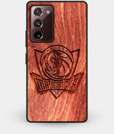 Best Custom Engraved Wood Dallas Mavericks Note 20 Case - Engraved In Nature
