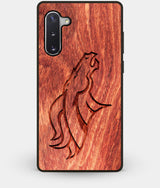 Best Custom Engraved Wood Denver Broncos Note 10 Case - Engraved In Nature