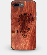 Best Custom Engraved Wood Detroit Lions iPhone 7 Plus Case - Engraved In Nature