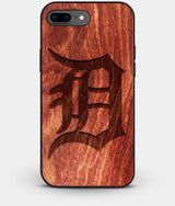 Best Custom Engraved Wood Detroit Tigers iPhone 8 Plus Case - Engraved In Nature