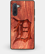 Best Custom Engraved Wood Detroit Tigers Note 10 Case - Engraved In Nature