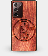 Best Custom Engraved Wood FC Schalke 04 Note 20 Case - Engraved In Nature