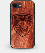 Best Custom Engraved Wood Florida Panthers iPhone 8 Case - Engraved In Nature