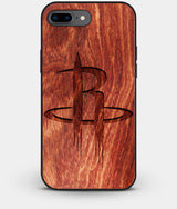 Best Custom Engraved Wood Houston Rockets iPhone 7 Plus Case - Engraved In Nature