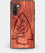 Best Custom Engraved Wood Kansas City Chiefs Note 10 Case - Engraved In Nature