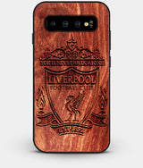 Best Custom Engraved Wood Liverpool F.C. Galaxy S10 Plus Case - Engraved In Nature
