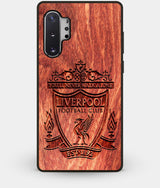 Best Custom Engraved Wood Liverpool F.C. Note 10 Plus Case - Engraved In Nature