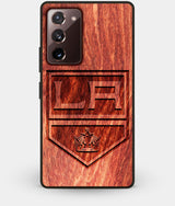 Best Custom Engraved Wood Los Angeles Kings Note 20 Case - Engraved In Nature