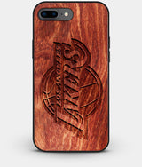 Best Custom Engraved Wood Los Angeles Lakers iPhone 7 Plus Case - Engraved In Nature