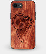Best Custom Engraved Wood Los Angeles Rams iPhone 7 Case - Engraved In Nature