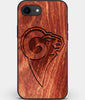Best Custom Engraved Wood Los Angeles Rams iPhone SE Case - Engraved In Nature