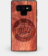 Best Custom Engraved Wood Minnesota Twins Note 9 Case - Engraved In Nature