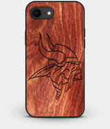 Best Custom Engraved Wood Minnesota Vikings iPhone 7 Case - Engraved In Nature