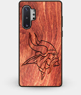 Best Custom Engraved Wood Minnesota Vikings Note 10 Plus Case - Engraved In Nature