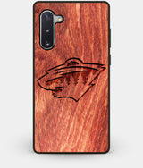 Best Custom Engraved Wood Minnesota Wild Note 10 Case - Engraved In Nature