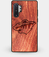 Best Custom Engraved Wood Minnesota Wild Note 10 Plus Case - Engraved In Nature