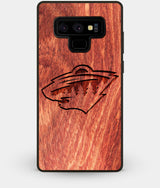 Best Custom Engraved Wood Minnesota Wild Note 9 Case - Engraved In Nature