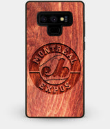 Best Custom Engraved Wood Montreal Expos Note 9 Case - Engraved In Nature