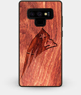 Best Custom Engraved Wood New England Patriots Note 9 Case - Engraved In Nature