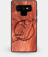 Best Custom Engraved Wood New Jersey Devils Note 9 Case - Engraved In Nature