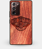 Best Custom Engraved Wood New Orleans Pelicans Note 20 Case - Engraved In Nature