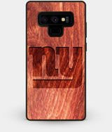 Best Custom Engraved Wood New York Giants Note 9 Case - Engraved In Nature