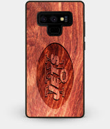 Best Custom Engraved Wood New York Jets Note 9 Case - Engraved In Nature