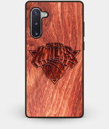 Best Custom Engraved Wood New York Knicks Note 10 Case - Engraved In Nature