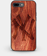 Best Custom Engraved Wood New York Yankees iPhone 7 Plus Case Classic - Engraved In Nature