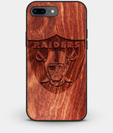 Best Custom Engraved Wood Las Vegas Raiders iPhone 7 Plus Case - Engraved In Nature
