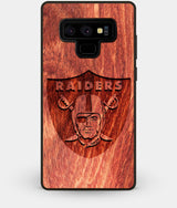 Best Custom Engraved Wood Oakland Raiders Note 9 Case - Engraved In Nature