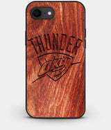 Best Custom Engraved Wood OKC Thunder iPhone 7 Case - Engraved In Nature