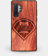 Best Custom Engraved Wood Philadelphia Phillies Note 10 Plus Case - Engraved In Nature