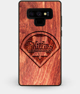 Best Custom Engraved Wood Philadelphia Phillies Note 9 Case - Engraved In Nature
