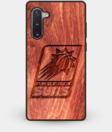 Best Custom Engraved Wood Phoenix Suns Note 10 Case - Engraved In Nature