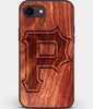 Best Custom Engraved Wood Pittsburgh Pirates iPhone SE Case Classic - Engraved In Nature