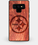 Best Custom Engraved Wood Pittsburgh Steelers Note 9 Case - Engraved In Nature