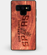 Best Custom Engraved Wood San Antonio Spurs Note 9 Case - Engraved In Nature